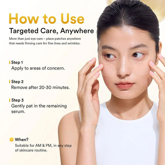 Abib vegan collagen eye patch jericho rose jelly