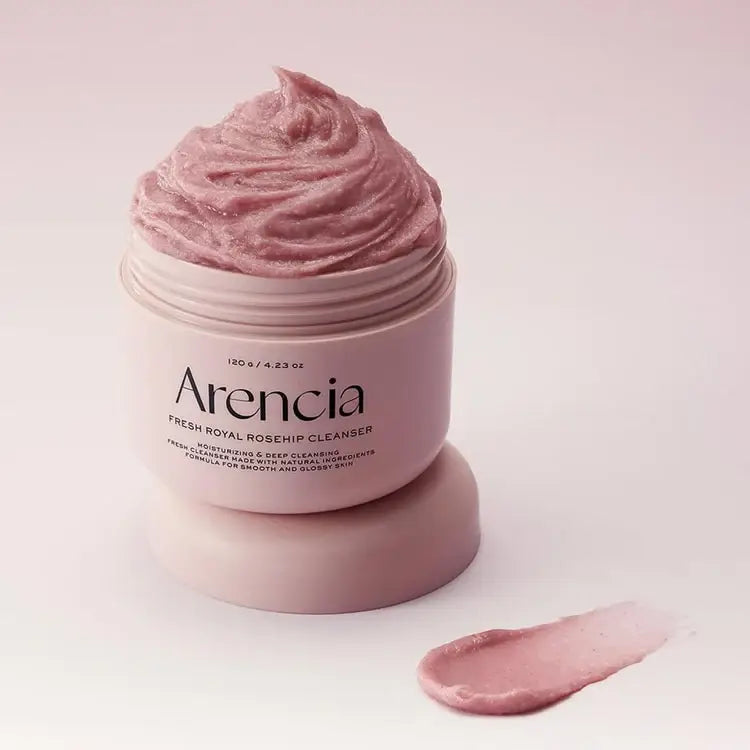 Arencia fresh rosehip rice mochi cleanser