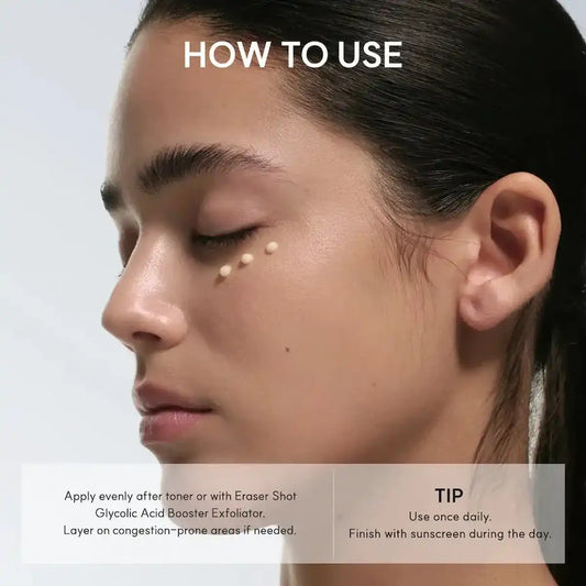 Arencia eraser shot glycolic acid booster