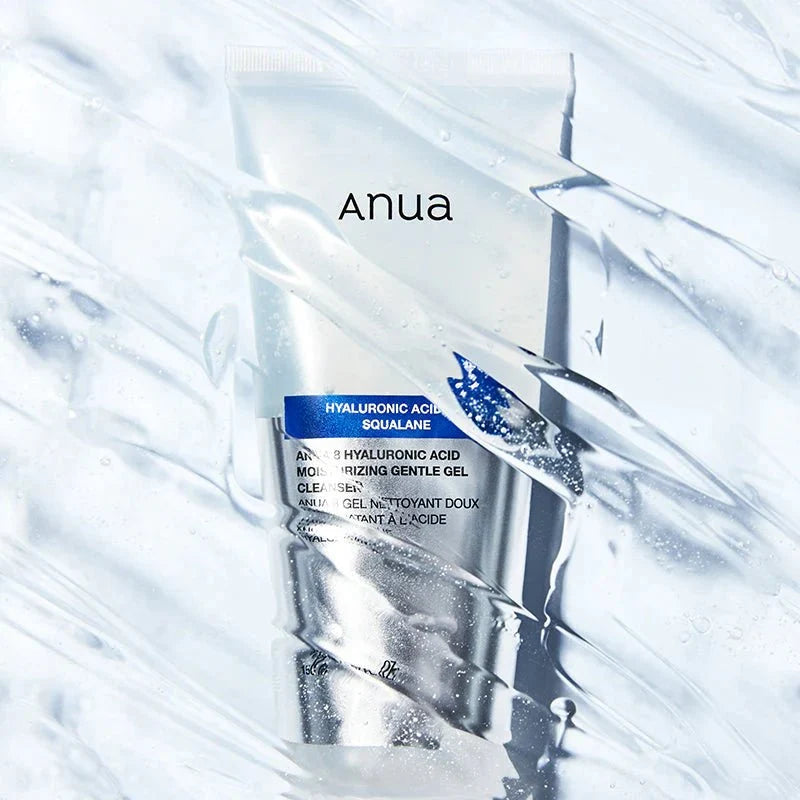 Anua 8 hyaluronic acid moisturizing gentle gel cleanser