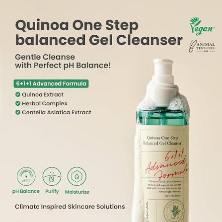 AXIS-Y quinoa one-step balanced gel cleanser