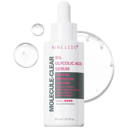 NINELESS molecule-clear 5% glycolic acid serum