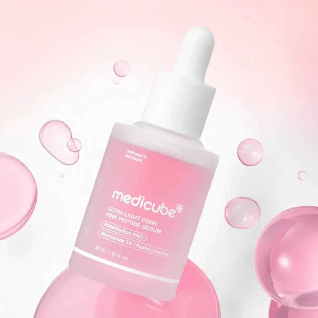 Medicube PDRN pink peptide serum ultra light