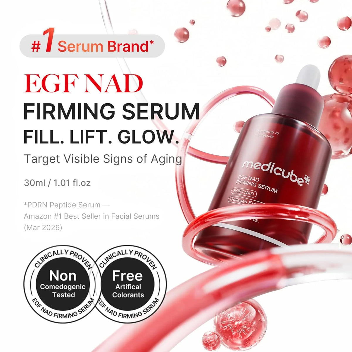 Medicube EGF NAD+ firming serum