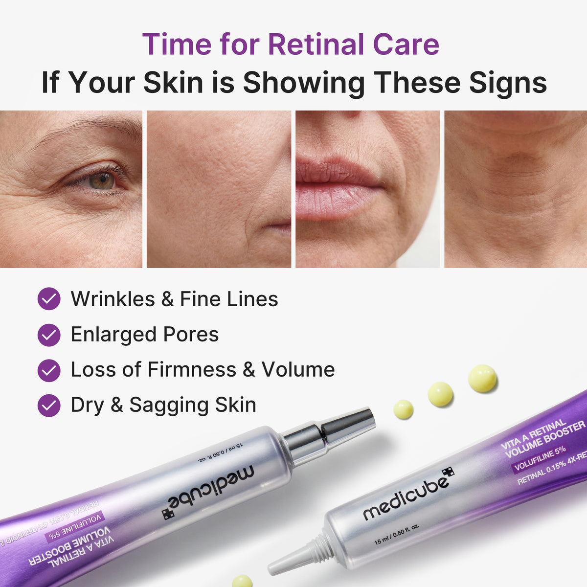 Medicube vita A retinal volume booster 15 ml — imagen 4