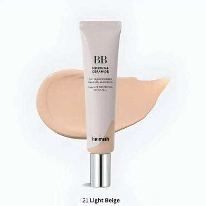 Heimish Moringa Ceramide BB Cream — tono 21 Light Beige