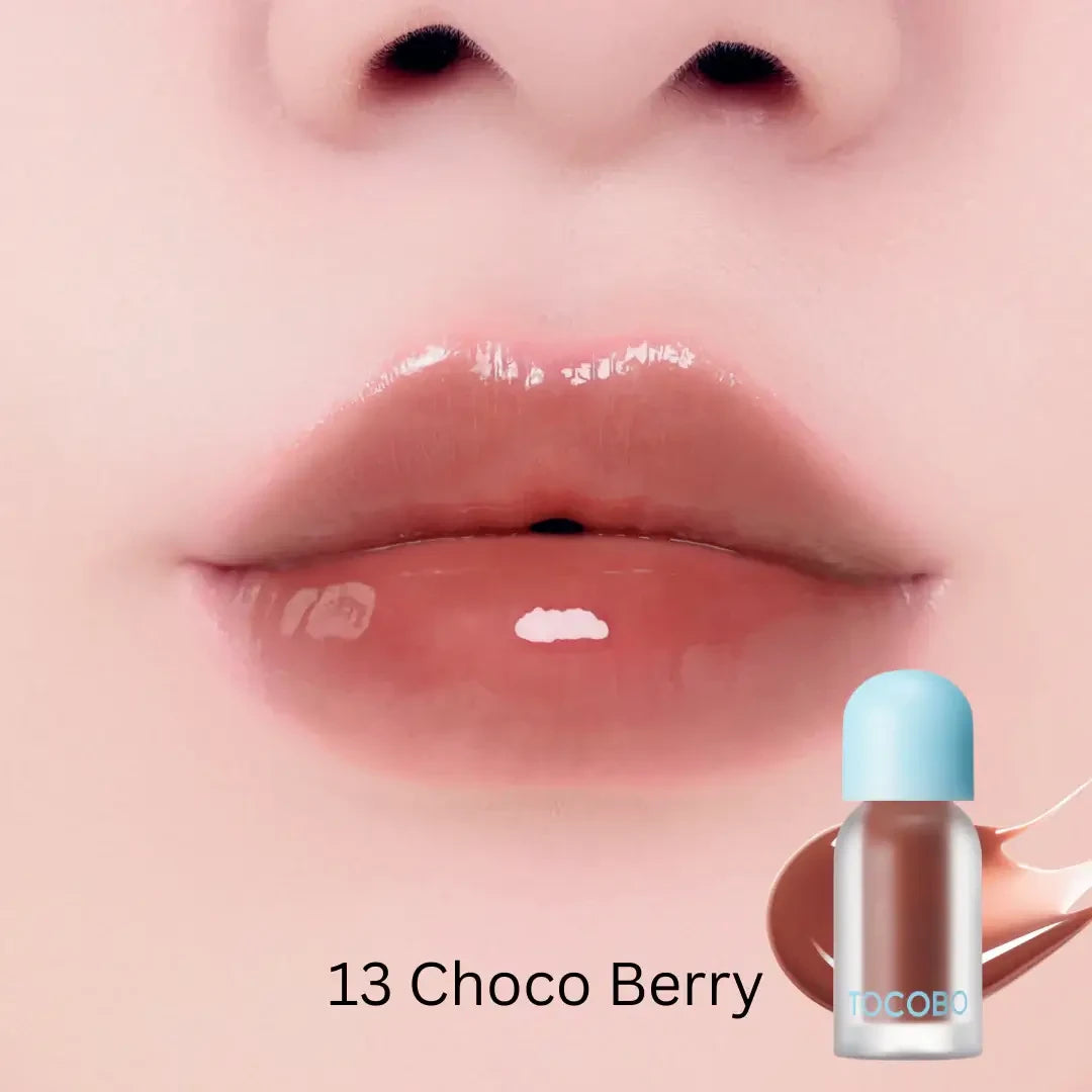 TOCOBO juicy berry plumping lip oil