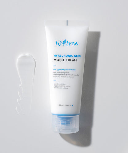 Isntree hyaluronic acid moist cream — imagen 4