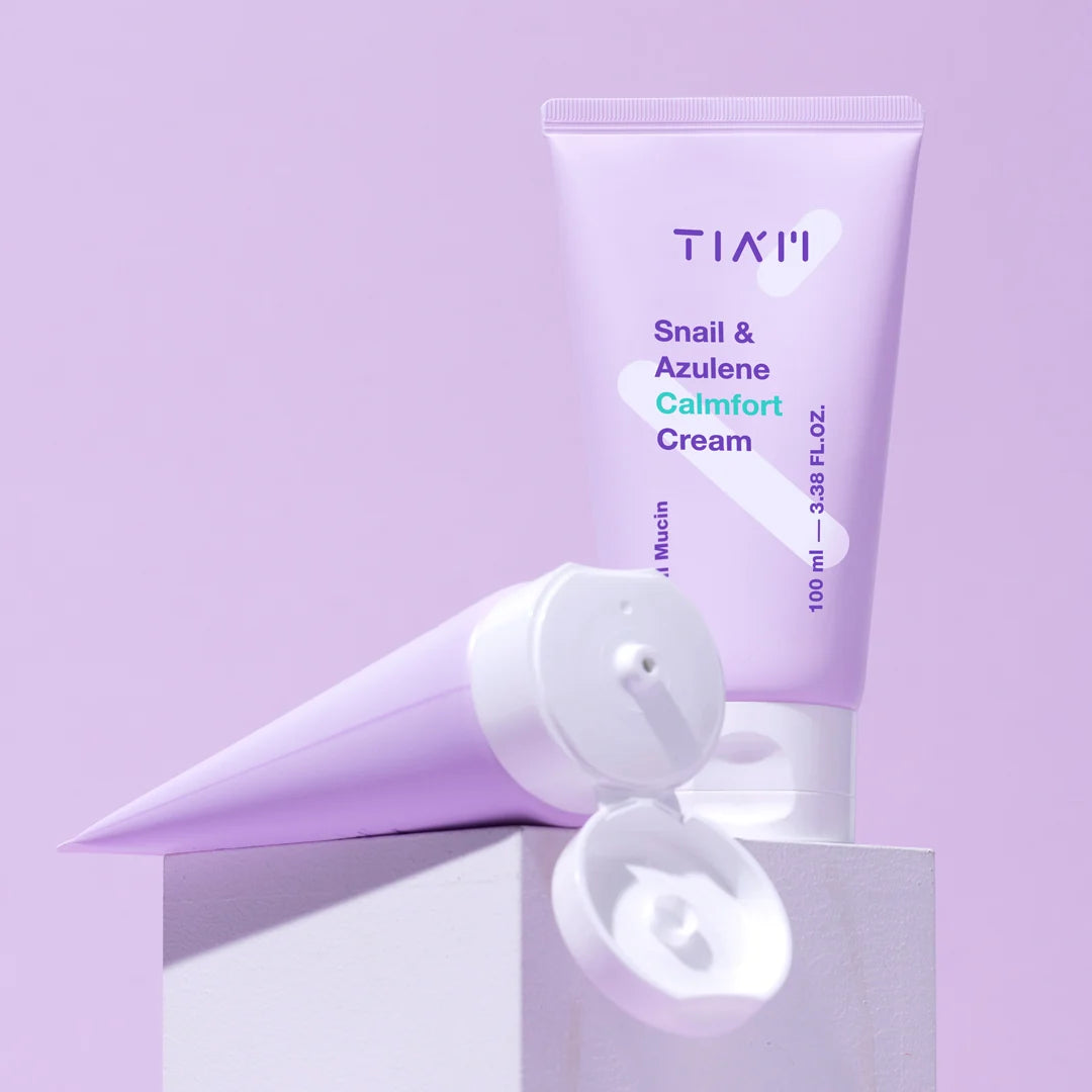 TIA'M snail & azulene calmfort cream