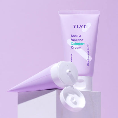 TIA'M snail & azulene calmfort cream