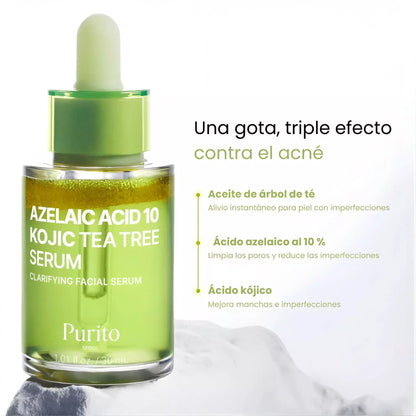 PURITO SEOUL azelaic acid 10 kojic tea tree serum