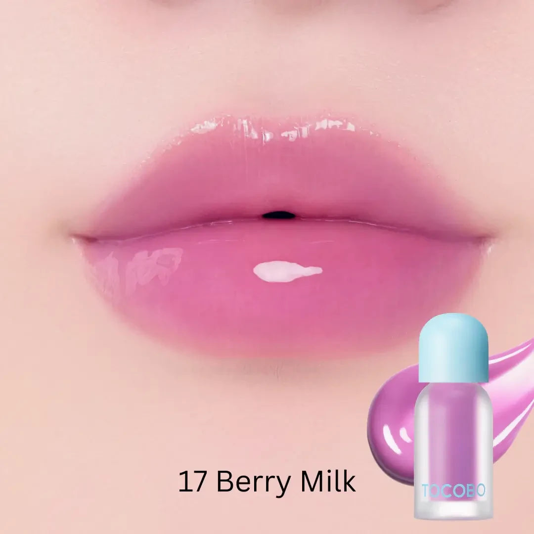 TOCOBO juicy berry plumping lip oil