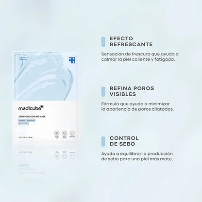 Medicube zero pore cooling mask