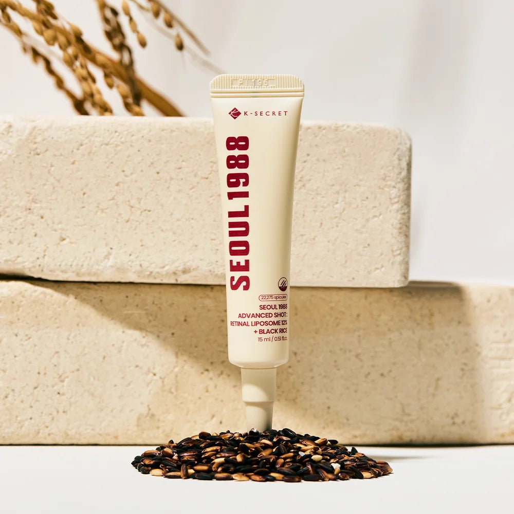 KSECRET SEOUL 1988 advanced shot: retinal liposome 12% + black rice