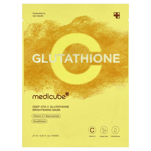 Medicube deep vita C glutathione brightening mask — imagen principal