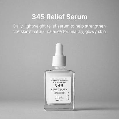 Dr.Althea 345 Relief Serum 30 ml — presentación y textura
