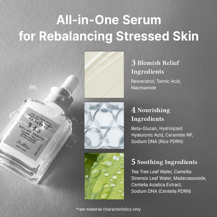 Dr.Althea 345 Relief Serum 30 ml — ingredientes y beneficios
