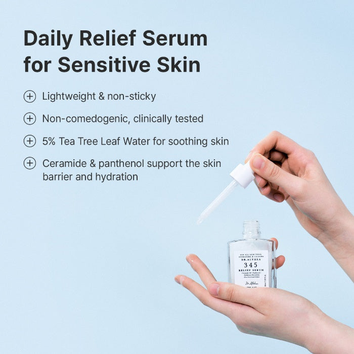 Dr.Althea 345 Relief Serum 30 ml — uso y acabado