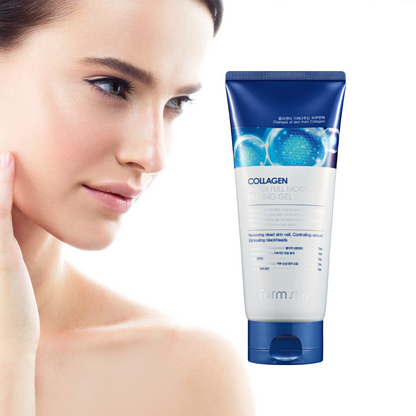 Farmstay collagen water full moist peeling gel — imagen 4