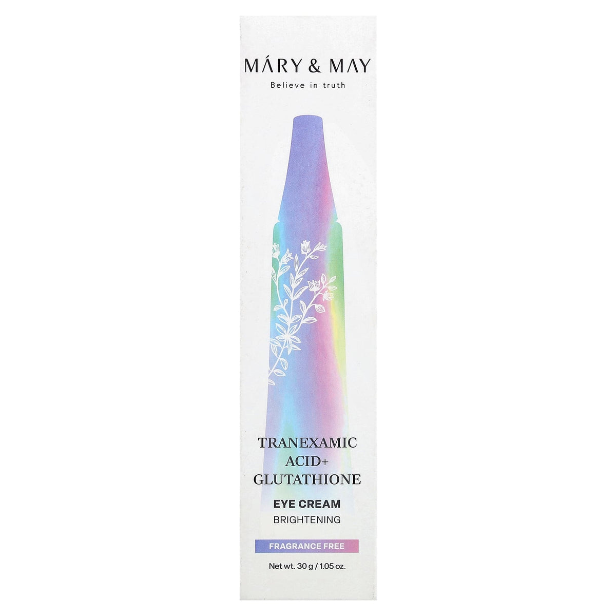 Mary&May tranexamic acid + glutathione eye cream — imagen 2