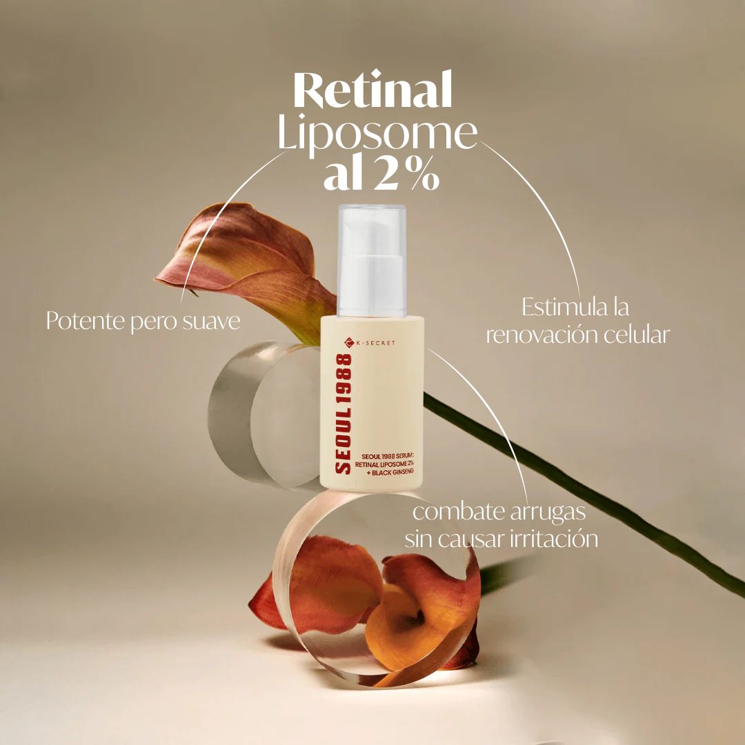 KSECRET SEOUL 1988 serum: retinal liposome 2% + black ginseng