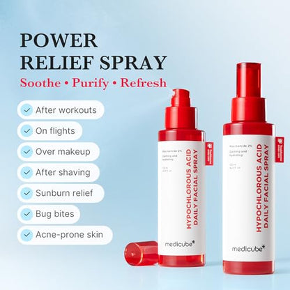Medicube hypochlorous acid daily facial spray