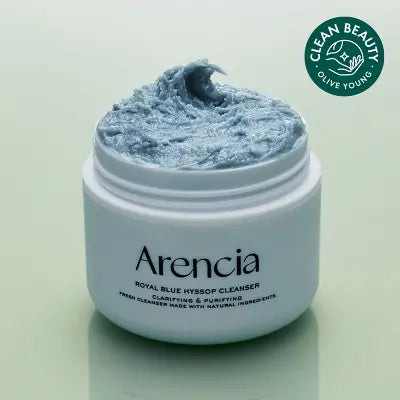 Arencia fresh blue hyssop rice mochi cleanser