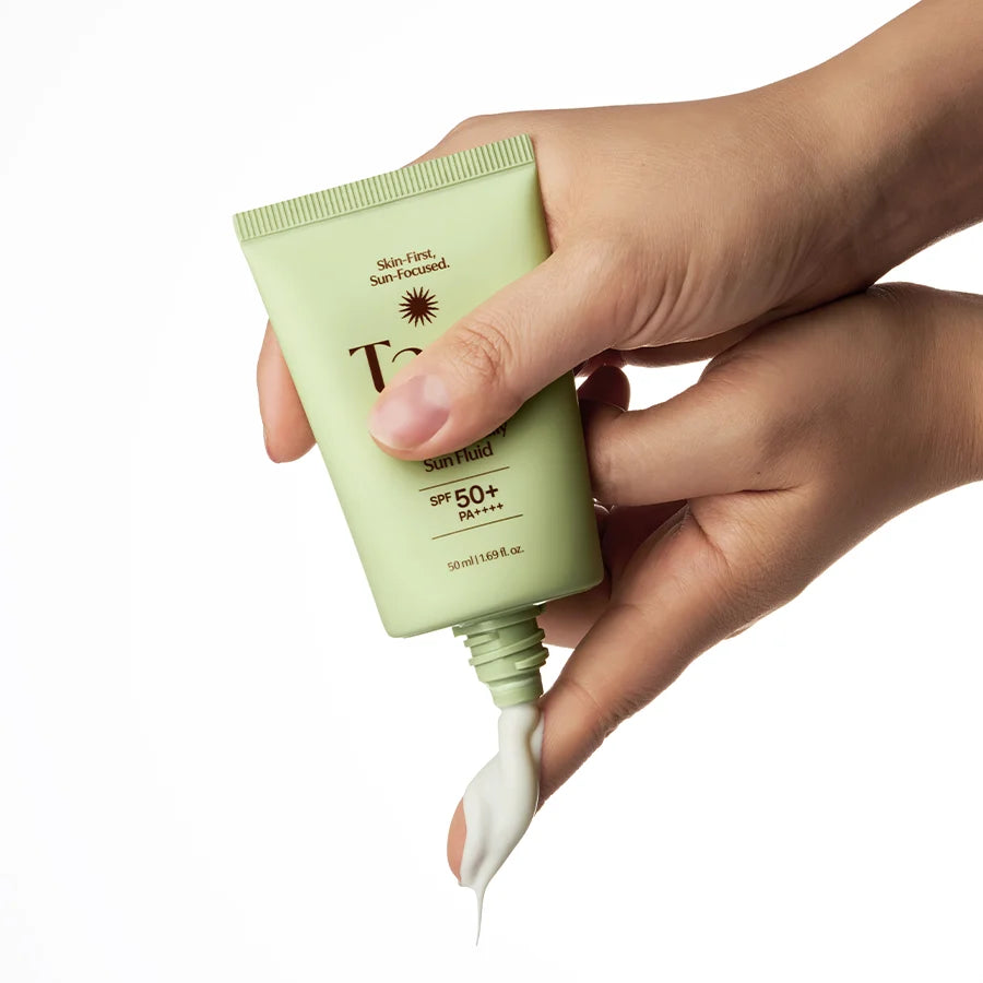 TAGE cica-tree soothing daily sun fluid SPF50+ PA++++