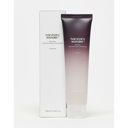 Haruharu Wonder black rice triple AHA gentle cleansing gel — imagen 4