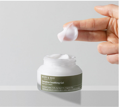 Mary&May sensitive soothing gel blemish cream — imagen 3