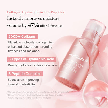 Medicube PDRN pink collagen exosome shot 2000