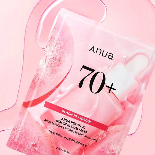 Anua peach 70 niacin serum mask