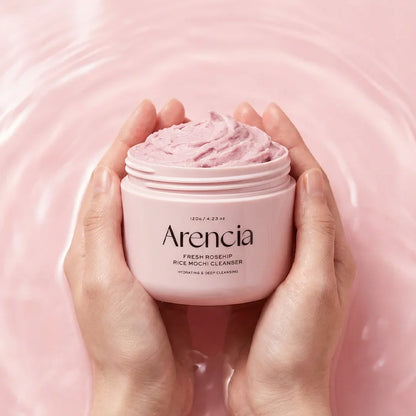 Arencia fresh rosehip rice mochi cleanser