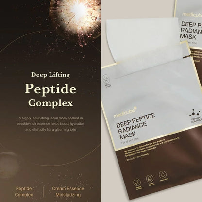 Medicube deep peptide radiance mask