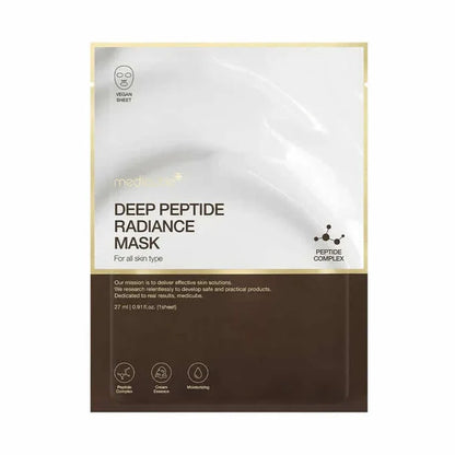 Medicube deep peptide radiance mask