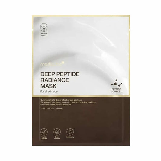 Medicube deep peptide radiance mask