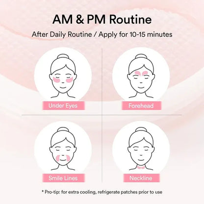Abib PDRN retinal eye patch glow jelly