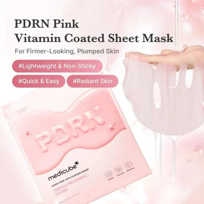 Medicube PDRN pink vita coating sheet mask