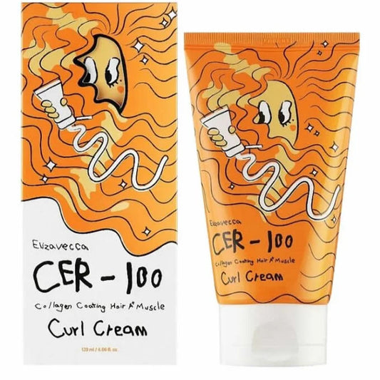 Elizavecca CER-100 collagen coating hair A+ muscle curl cream