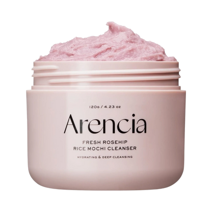 Arencia fresh rosehip rice mochi cleanser