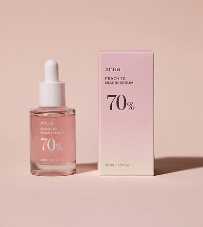 Anua peach 70% niacinamide serum