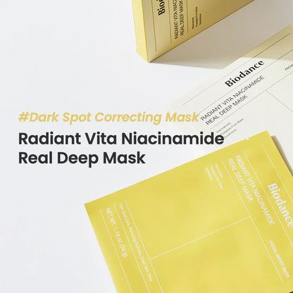 Biodance radiant vita niacinamide real deep mask