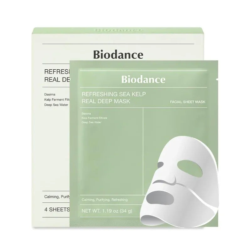 Biodance refreshing sea kelp real deep mask
