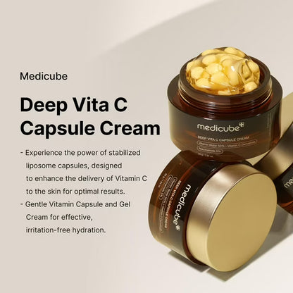 Medicube deep vita C capsule cream