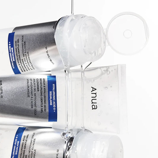 Anua 8 hyaluronic acid moisturizing gentle gel cleanser