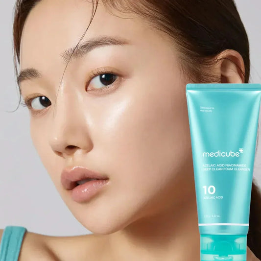 Medicube azelaic acid niacinamide deep clean foam cleanser