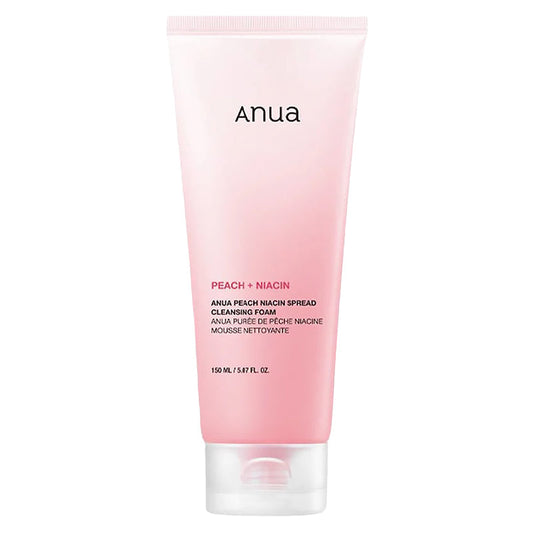 Anua peach niacin spread cleansing foam — imagen 1