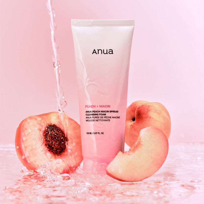 Anua peach niacin spread cleansing foam — imagen 2