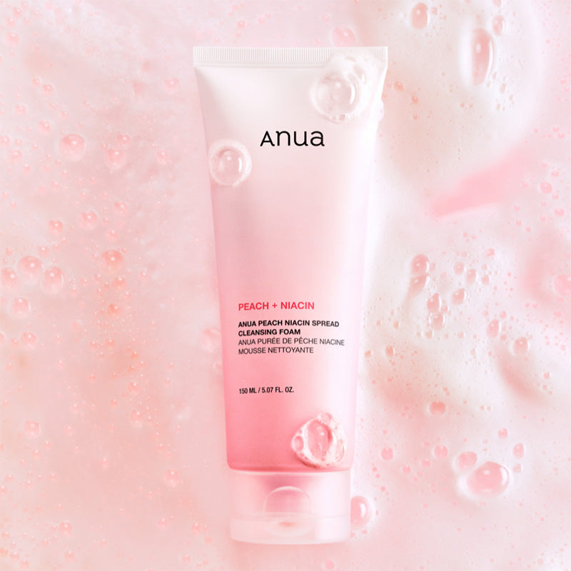 Anua peach niacin spread cleansing foam — imagen 4