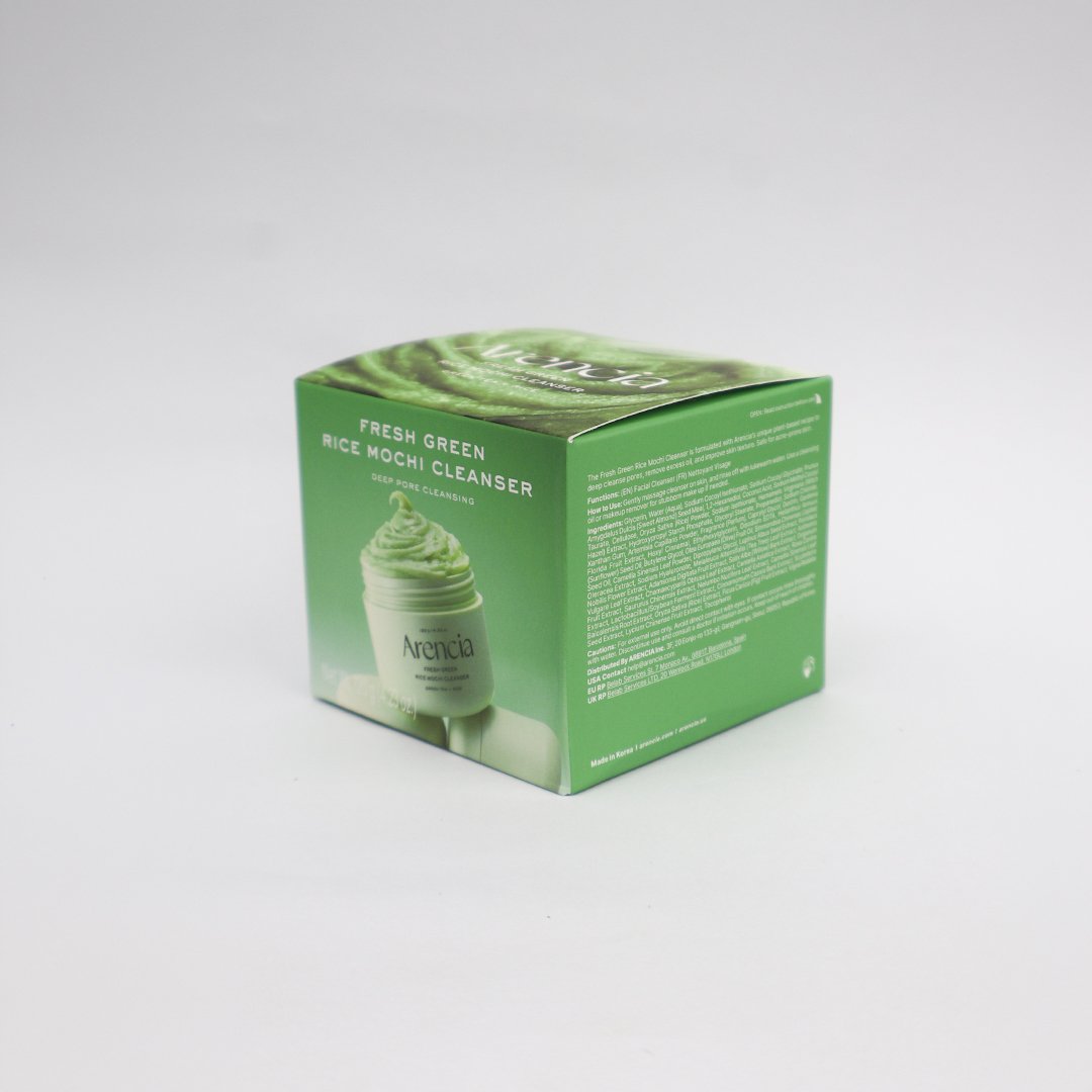 Arencia fresh green rice mochi cleanser